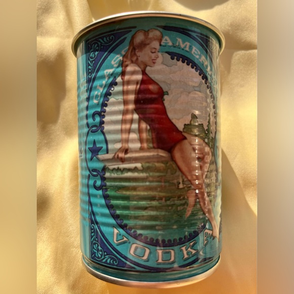 Deep Eddy Vodka Other - Deep Eddy Vodka Vintage Style Tin Can | Retro Bar Decor | Austin TX